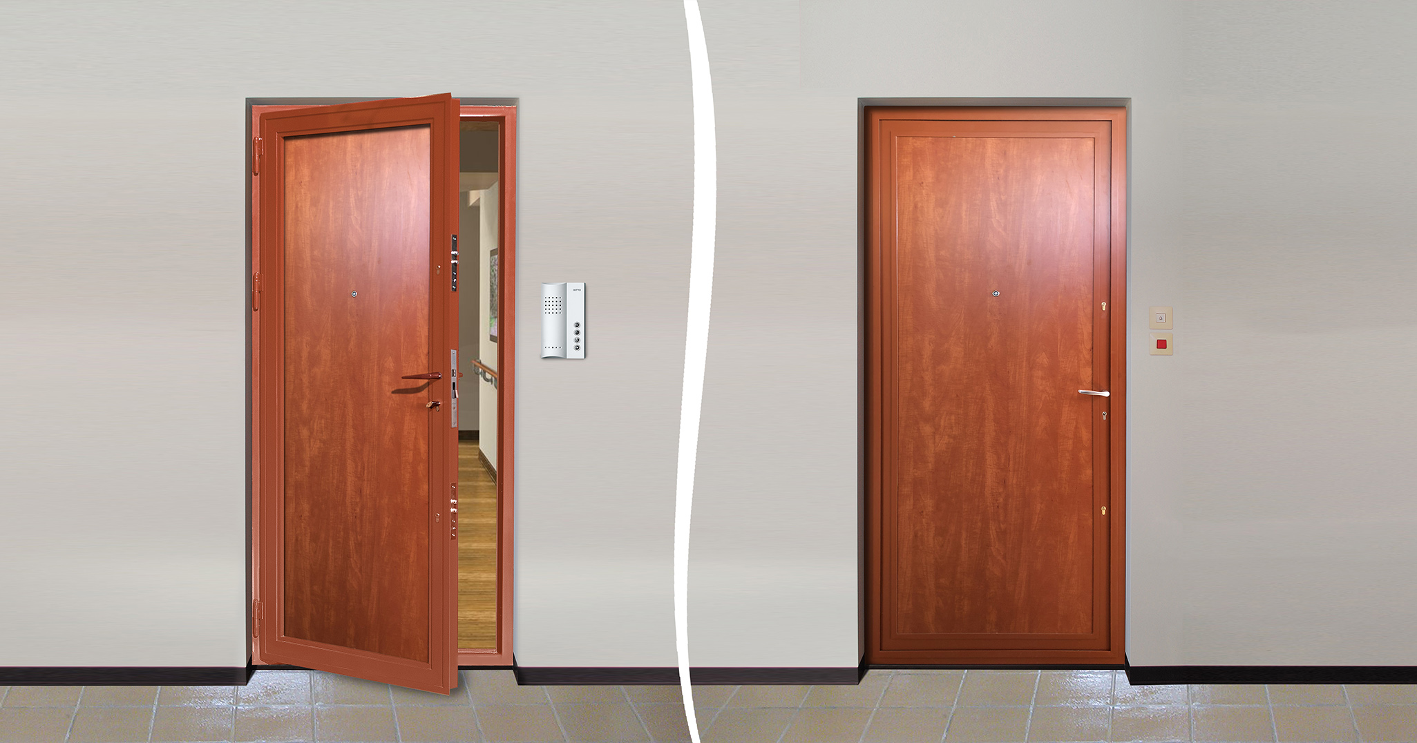 Nívó Biztonsági ajtó